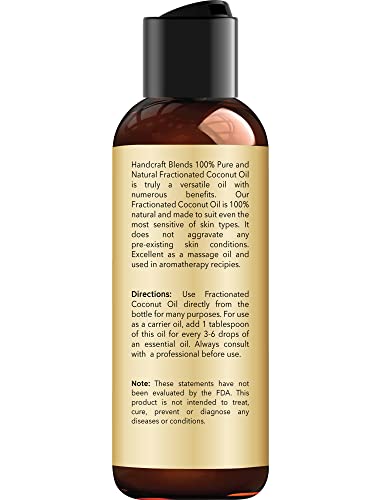 Handcraft Blends Fractionated Coconut Oil 4oz