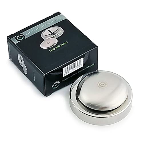 NEWLINE NY Stainless Steel Smell Remover Soap with Stand
