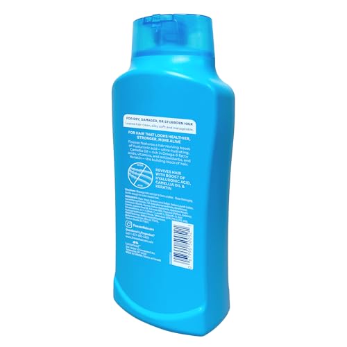 FINESSE Restore + Strengthen Moisturizing 2in1 Shampoo + Conditioner, 24 Ounce (Pack of 6)