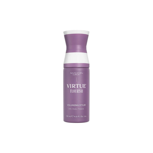 VIRTUE Flourish Volumizing Hair Styler Foam for Fine and Thinning Hair, Safe for All Hair Types, Color Safe, 4 Fl Oz