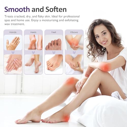 Sunvivi 4000ml Paraffin Wax Machine for Hands & Feet, Fast Heating & Temp Control