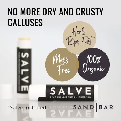 Callus Removal Kit for Hands - 4" File & Salve Balm