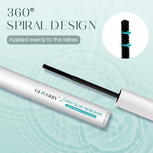 GEMERRY Lash Glue Remover - Fast Acting Eyelash Extension Remover