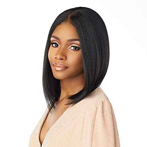 Sensationnel What Lace 13X6 Wigs - Tyrina Lacefrontal Hand Tied Glueless Synthetic With Natural Density Preplucked Hairline (MP/ROSEGOLD)