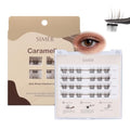 SIMER Brown Fox Eye Self-Adhesive Lash Clusters 11-14mm