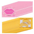 30 Pairs Lip Mask & Eye Mask,Under Eye Patches, Eye Mask for Puffy Eyes, Chapstick Bulk, Valentines Day Gifts,Galentines Gifts, Bulk Gifts for Women, Party Favors,Cheer Gifts,Mini Gifts for Women