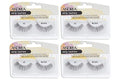 Andrea Style 43 Strip Lashes - Black False Eyelashes, 4 Pairs