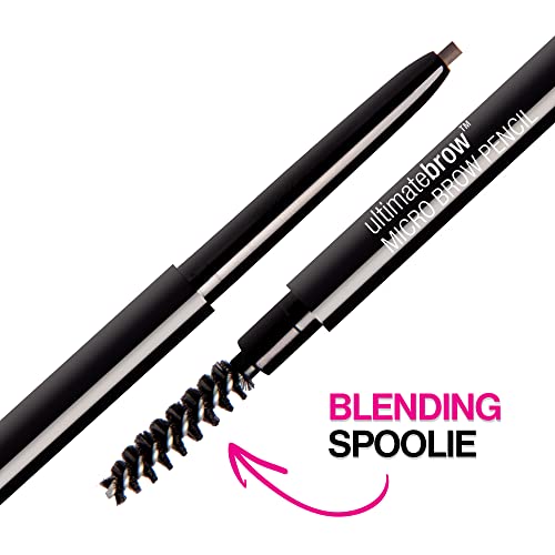 Wet n Wild Ultimate Brow Micro Eyebrow Pencil Dark Brown Micro Tip - Pack of 1