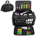 Large Capacity Hairdresser Bag with Adjustable Dividers