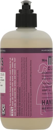 MRS. MEYER'S CLEAN DAY Hand Soap, Plumberry, Made with Essential Oils, 12.5 oz