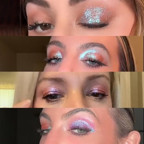 Adriana Nicole Cosmetics Eyeshadow, Single Shadows Ethereal Single Color-Shifting Eyeshadow, Shimmer Eye Shadows (Ethereal 1 PC)
