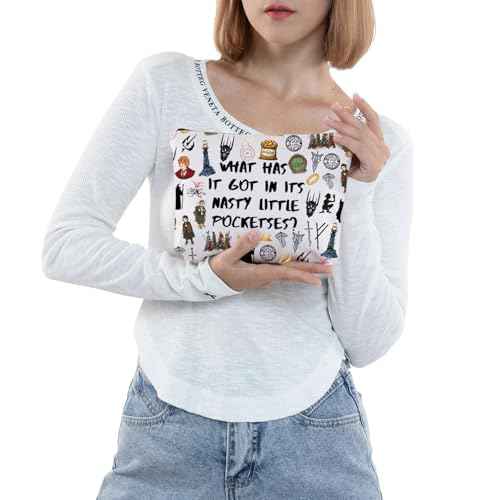 JNIAP Fantasy Movie Makeup Bag Fantasy Movie Gifts What Has It Got In Its Nasty Little Pockets Gifts Fantasy Movie Cosmetic Bag(WHAT HAS mb