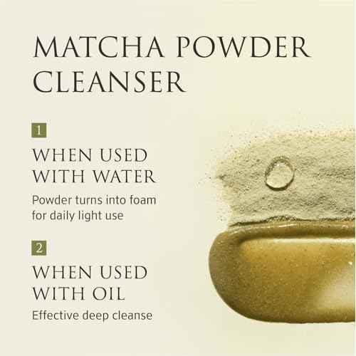 Whole Plant Daily Foam & Exfoliant (2.82 oz) ? Matcha Facial Cleanser, Gentle Enzyme Foam, Suitable for Sensitive Skin, Korean Skincare, Rich Lather, Makeup Remover