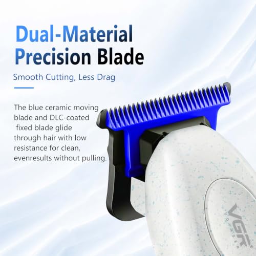 VGR 887T Professional Hair Clippers for Men with Ceramic Blades