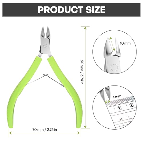 Professional Nail Cuticle Trimmer - Stainless Steel Manicure Tool