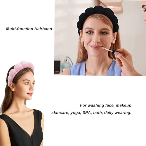 Spa Headband for Face Washing & Makeup - Soft Sponge