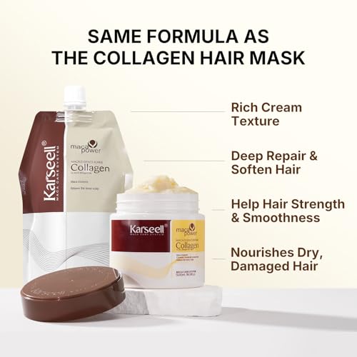 Karseell Collagen Hair Treatment Mask with Argan Oil & Keratin 500ml