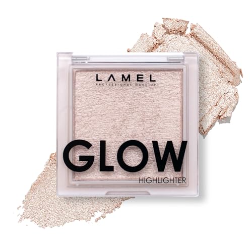 Lamel Glow Highlighter - Cream Face Makeup, Luna 401