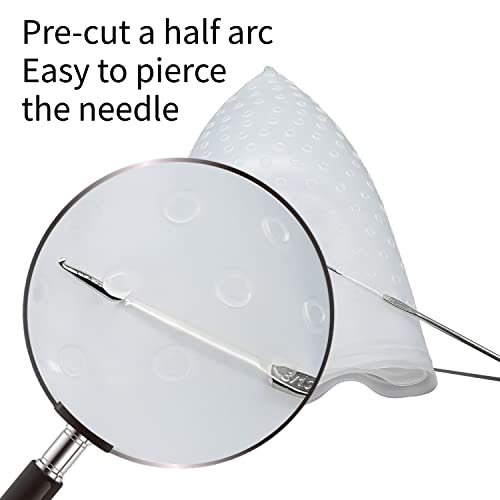 Reusable Silicone Hair Highlight Cap for DIY Hair Coloring, Thick & Comfortable