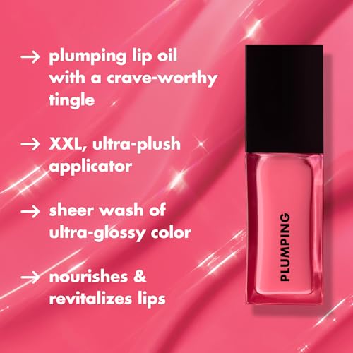 e.l.f. Glow Reviver Plumping Lip Oil - Tinted Glossy Finish
