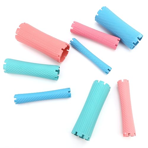 100 Pcs Perm Rods Set for Short & Long Hair - Large Curlers & Rollers, Cold Wave Kit