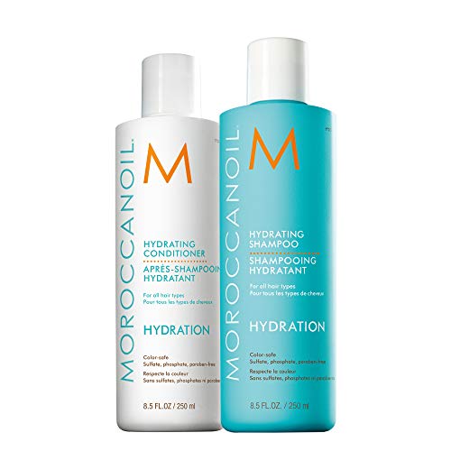 Moroccanoil Hydrating Shampoo & Conditioner Set 8.5 Fl Oz - Thick Hair Care