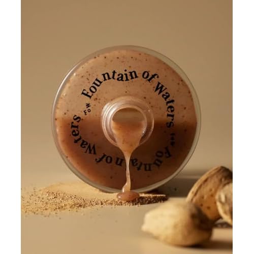 Fountain of Waters Cactus Hotel Almond Scrub Body Wash 300ml, Vegan Cruelty-Free Premium Body Wash with Almond Shell, Crafted in Korea