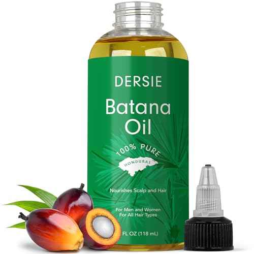 Dersie Batana Oil: Organic Batana Oil from Honduras - 100% Pure & Natural (4 fl oz)