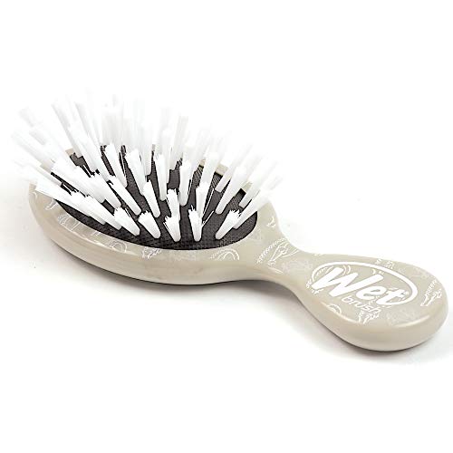 Wet Brush Hair Brush Detangler- Baby Brush Detangling Knots Snag-Free, Anti-Static Brush Intelliflex Bristles No Pain Split-Ends & Hair Breakage, Alligator Print, Ash,Standard