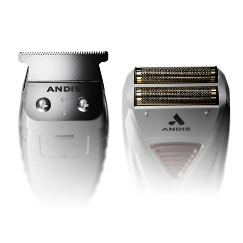Andis Finishing Combo T-Outliner Trimmer & Pro Foil Shaver Kit