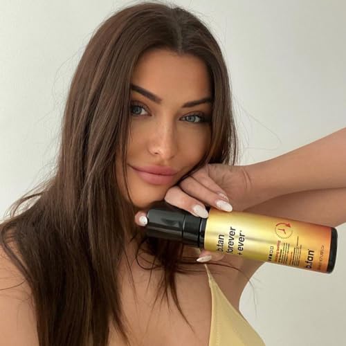 b.tan Ultra Long Lasting Self Tanner | Forever & Ever - Lasts Up to 11 Days, Fast Self Tanning, 1 Hour Sunless Tanner Mousse, No Fake Tan Smell, No Added Nasties, Vegan, Cruelty Free, 6.7 Fl Oz