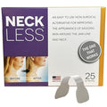 NECK-LESS Face Lift Strips - 16-Hour Waterproof Jawline Tape (25 Strips)