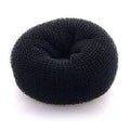 Hair Donut Bun Maker - X-Large Black Mesh Ring