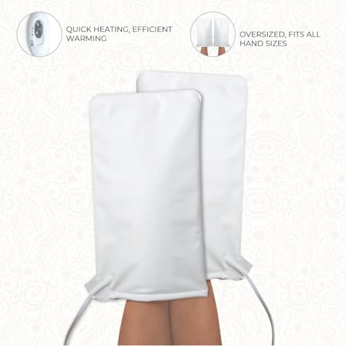 ForPro Premium Electric Heated Mitts - Thermal Spa Hand Warmers (1 Pair)