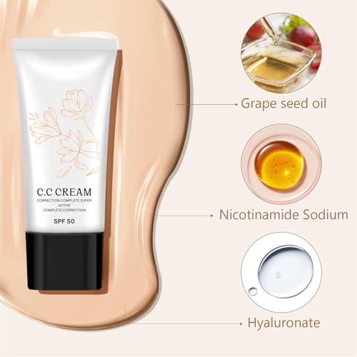 Korean CC Cream SPF 50 for Mature Skin