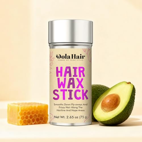 Dolahair Hair Wax Stick for Flyaways & Sleek Styles (2 Pack)