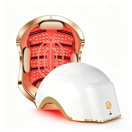 Hair Growth Device with Laser Red Light Therapy - Rechargeable LLLT