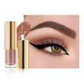 Warm Apricot Shimmer Metallic Eyeshadow - Longwear Cream Formula