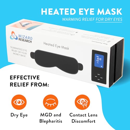Electric Heated Eye Mask – Dry Eye & Migraine Relief