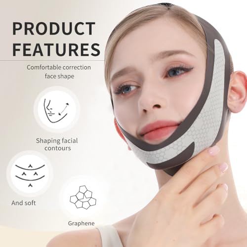 Graphene V-Line Chin Strap for Sleeping – Face Lifting Mask