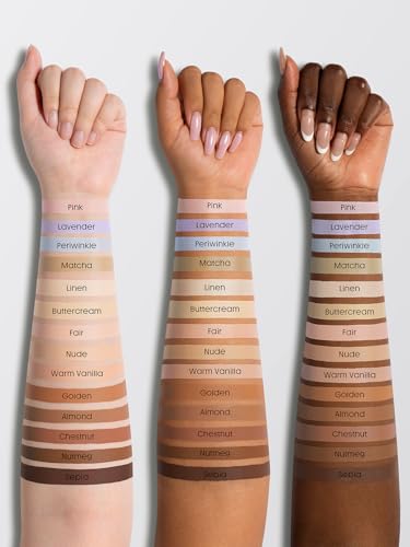 SHEGLAM Hideaway Full-Coverage Liquid Concealer – Hydrating Creamy Finish