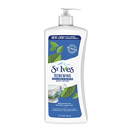 St. Ives Unscented Collagen & Elastin Body Lotion 21 Fl Oz - Hydrating Moisturizer