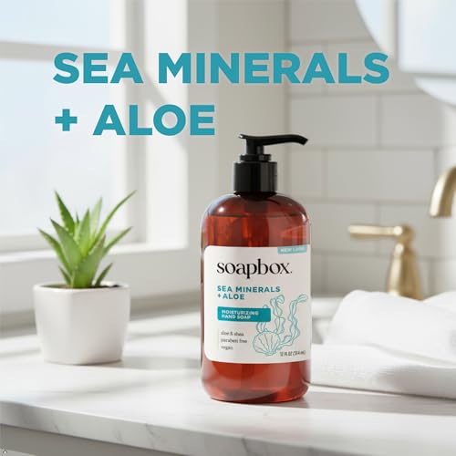 Soapbox Sea Minerals & Aloe Liquid Hand Soap - 3 Pack