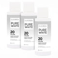 Clairol Professional Pure White 20 Volume Hair Developer - Pack of 3 (2 Fl Oz Each)