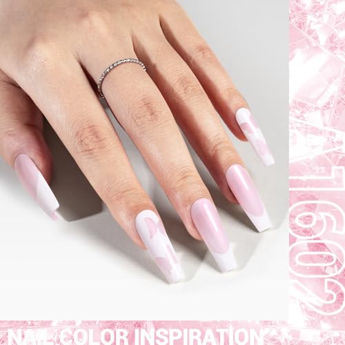 MelodySusie Pearl Pink Gel Nail Polish - 0.5 fl oz UV Soak Off Manicure