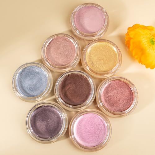 Rose Lilac Cream Eyeshadow – Waterproof Shimmer Mousse