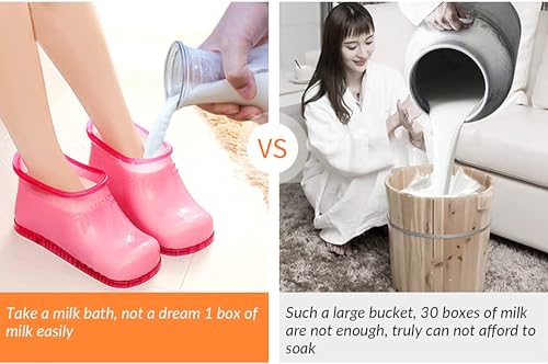 Portable Foot Soaker Massage Shoes for Spa Relaxation