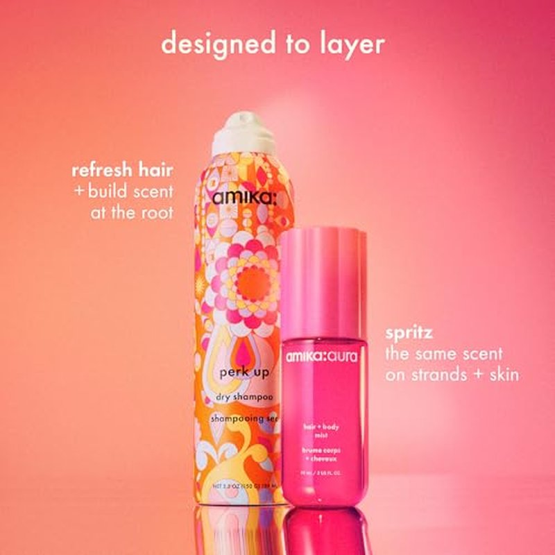 Amika Aura Hair & Body Mist – Pink Grapefruit & Vanilla