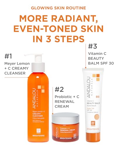 Andalou Naturals Vitamin C BB Cream SPF 30 Mineral Sunscreen