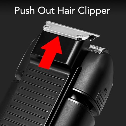 ZJchao Professional Reciprocating Beard Trimmer Foil Clipper for Men Bald Head, LCD Display, lectric Trimmer Foil Clipper Bald Head LCD Display Reciprocating Beard Clipper, Foil Shaver for Men